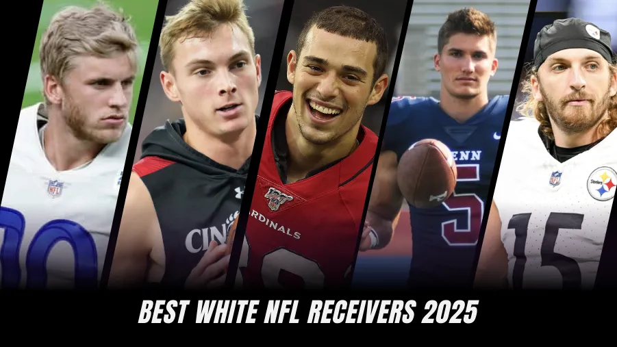 Who Are the Best White NFL Receivers in 2025? Top 10 Ranked